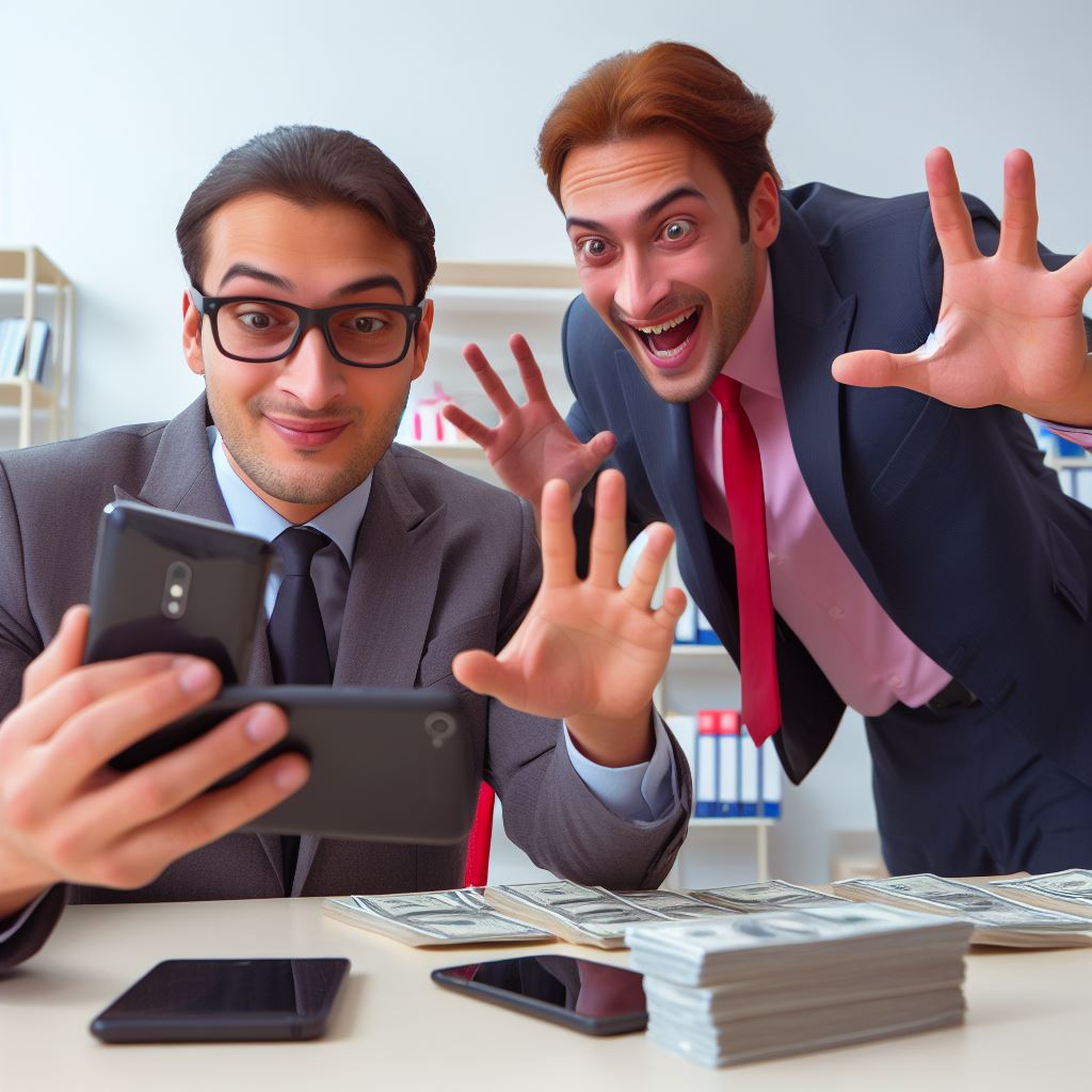 دام های فروش موبایل