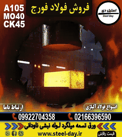 فولاد فورج CK45، Mo40 و A105 در صنعت ایران: مقایسه تخصصی و کاربردی
