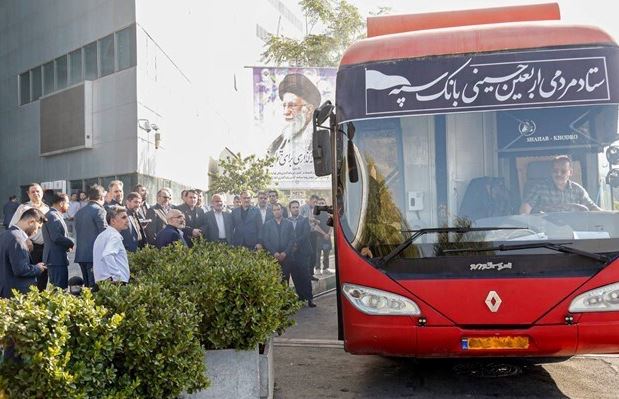 اعزام کاروان خودرویی خودپردازهای سیار بانک سپه به نقاط مرزی برای ارائه خدمات به زائران اربعین حسینی