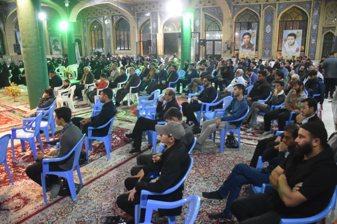 مرقد آیت الله سیدحسین آیت اللهی، گلزار شهدای رضوان، مثل شهیدان، سلاله پاکان