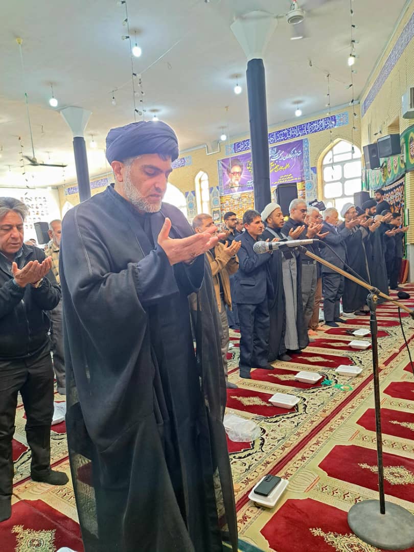 اقامه نماز جماعت ظهر و عصر روز شهادت حضرت زهرا سلام الله علیها به امامت سلاله الزهرا آقای حاج سیدعلی آقا آیت اللهی