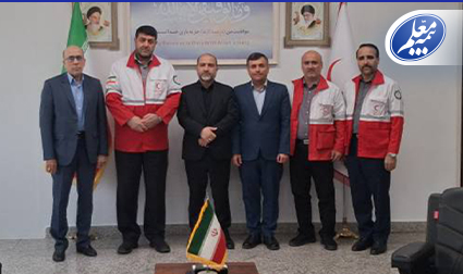 نشست مشترک سرپرست بیمه معلم با رئیس جمعیت هلال‌احمر