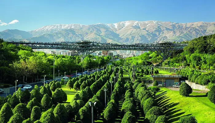 درباره پل طبیعت شهر تهران