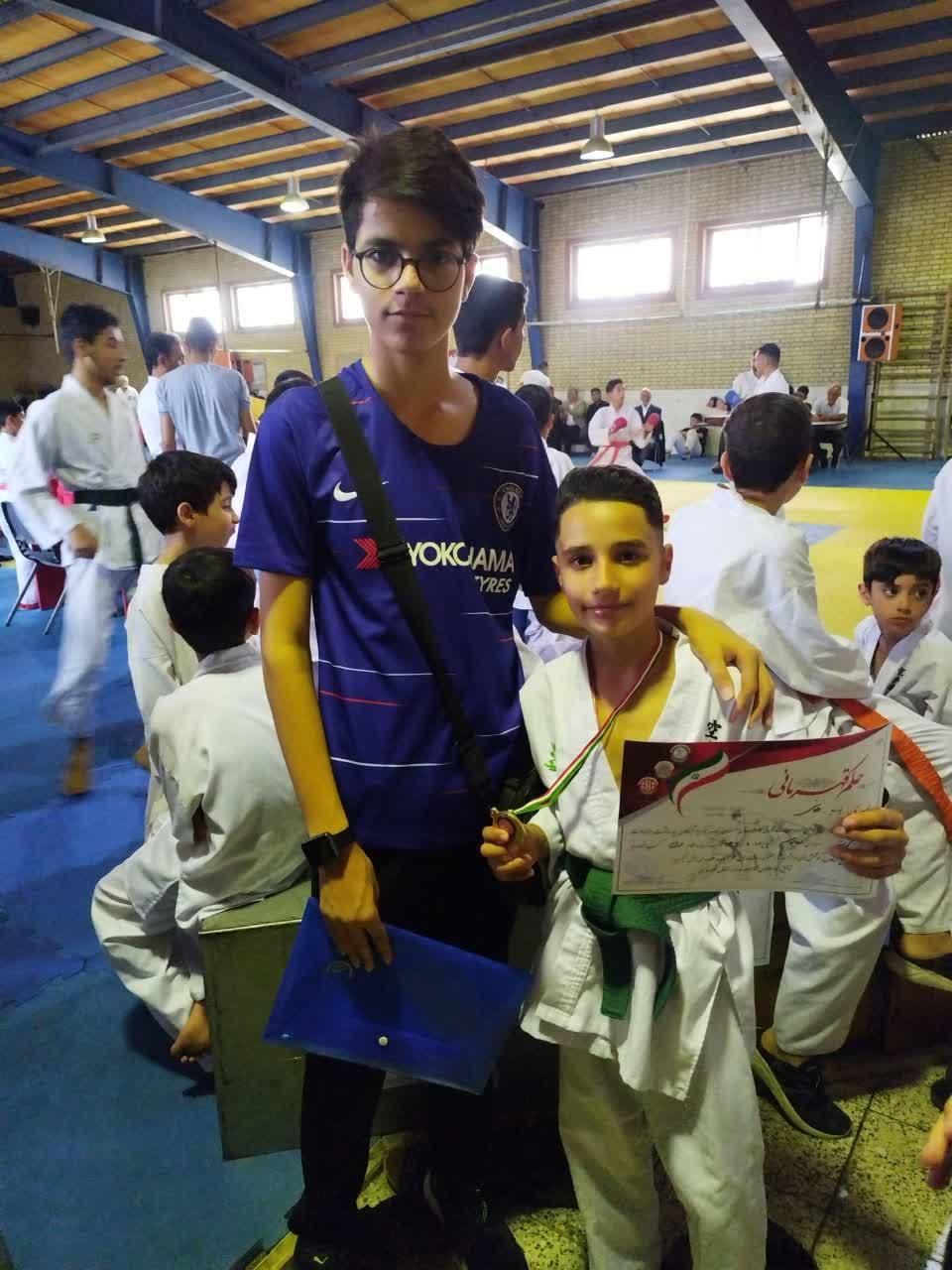 🥇 پوریا رحمانی مقام اول کومیته نونهالان   ❇️ خانه کاراته 17 شهریور 1402 مسابقات قهرمانی کارته استان به میزبانی سبک شیتوریو شیتوکای