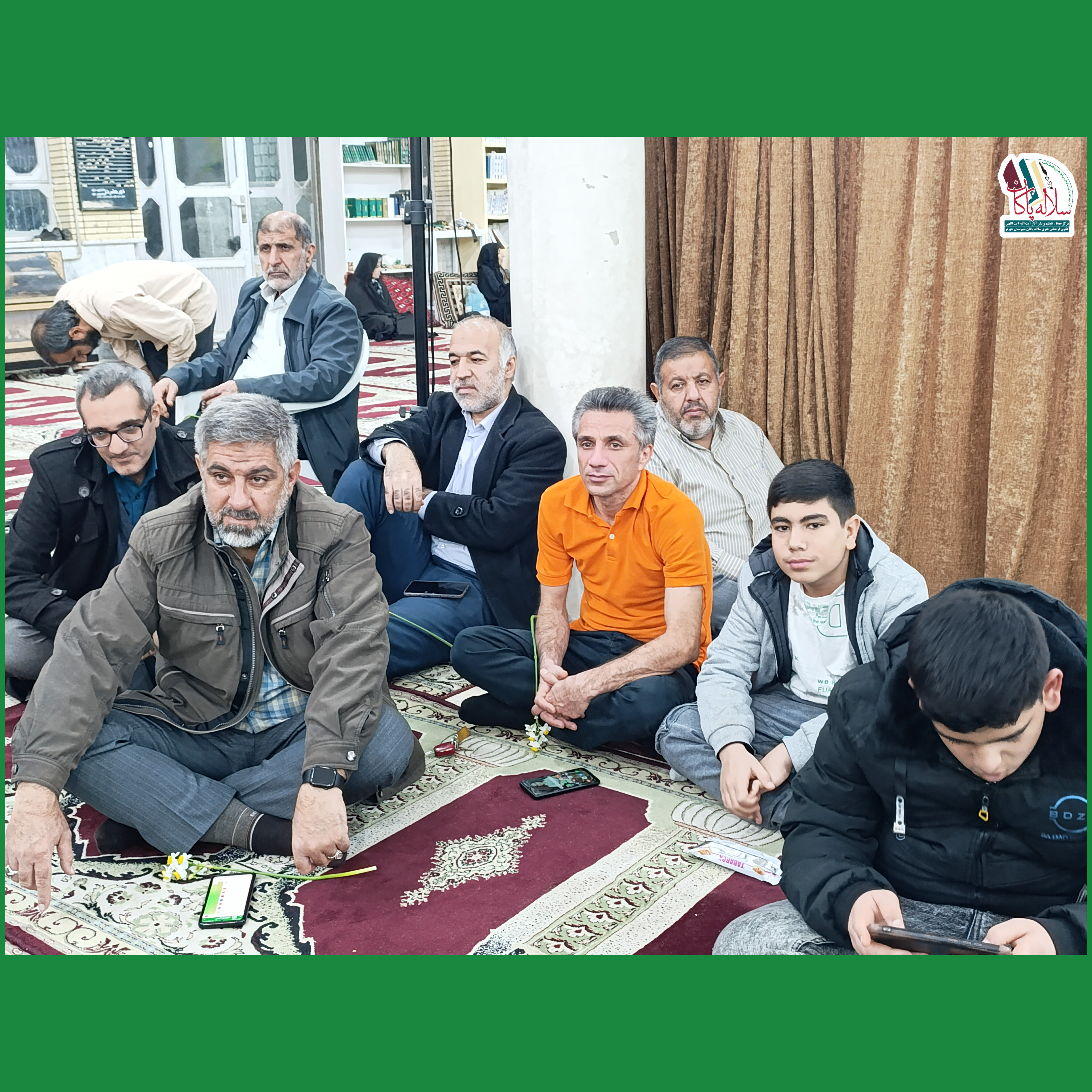 عبدالمجید فخارزاده، ابوالفضل زارعیان، سعید زارعیان، حسام الدین بهمن زادگان ، هادی کاظمی زاده، کانون فرهنگی هنری سلاله پاکان، محمد ناطقی