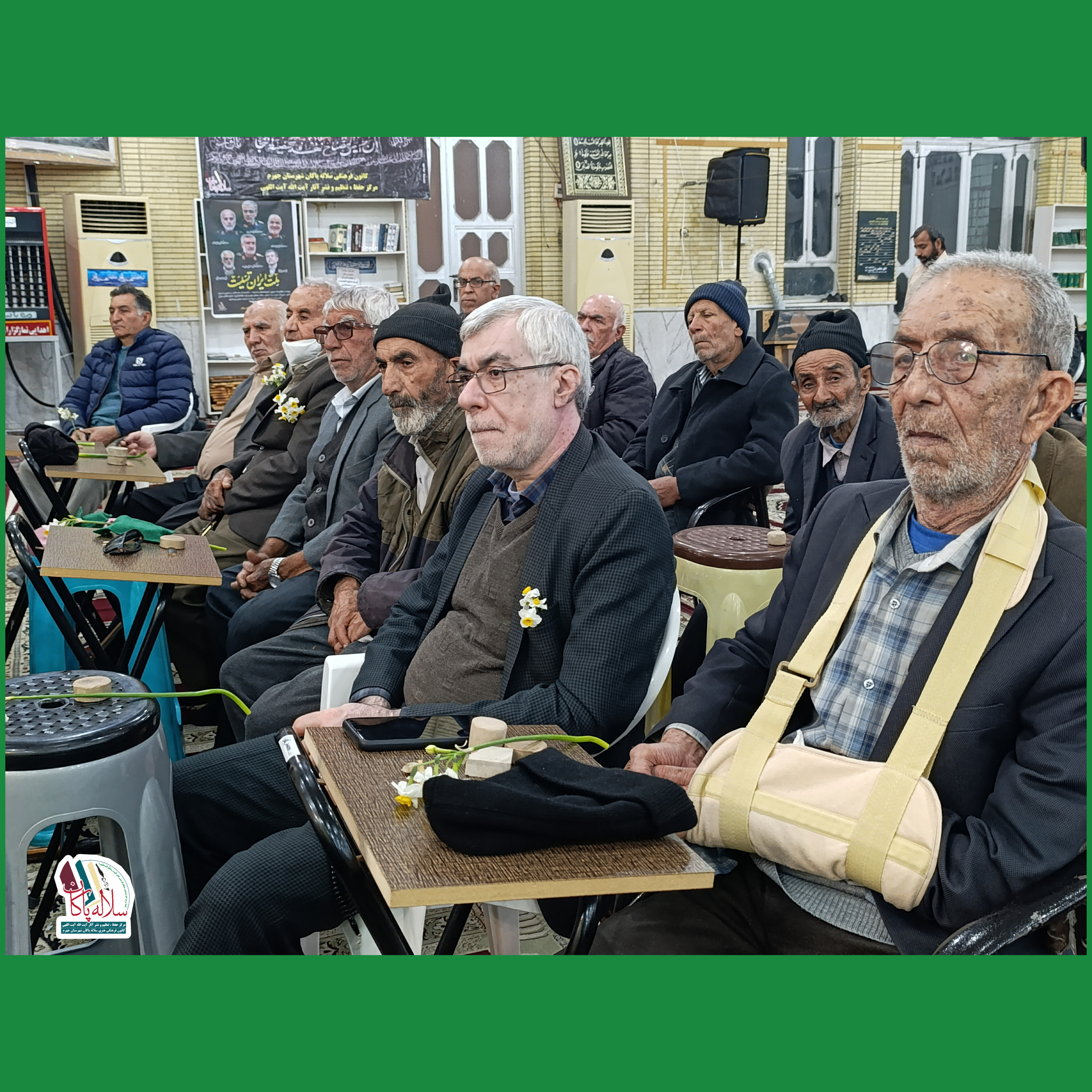 جشن ولادت یگانه مولود کعبه، سیدعلی آیت اللهی، مسجد صاحب الزمان جهرم، کانون فرهنگی هنری سلاله پاکان